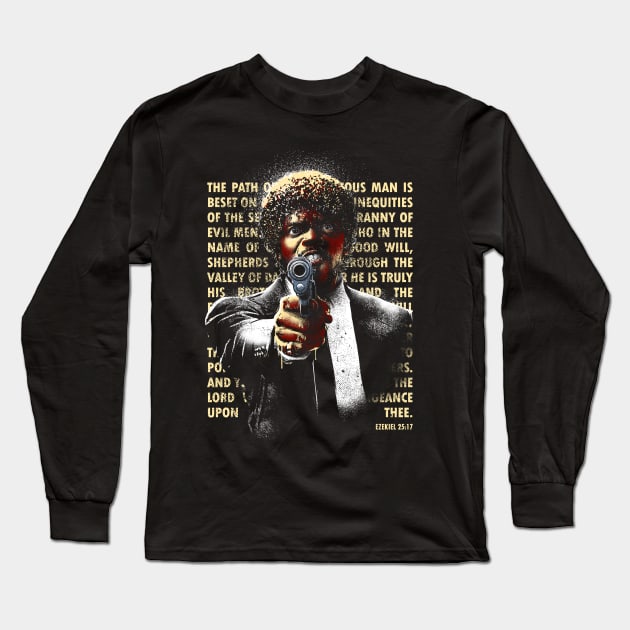 The Path of Righteous Man Long Sleeve T-Shirt by rustenico